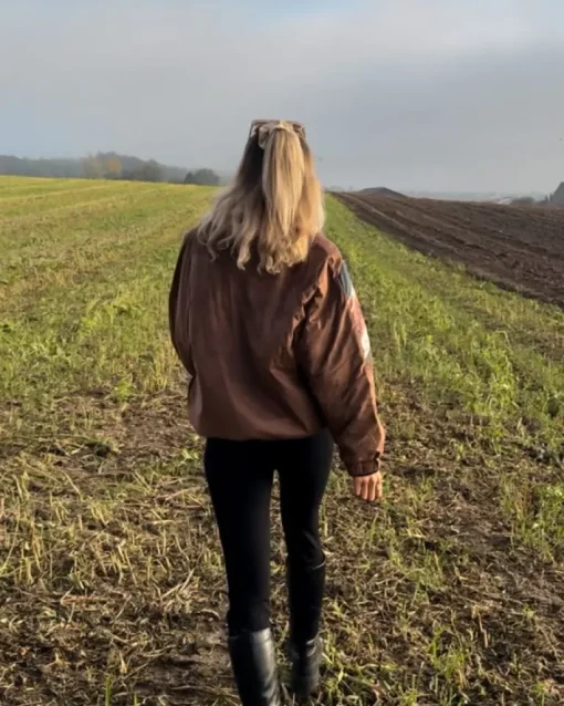 Braune Boho Jacke Lou