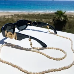 Brillenkette & Maskenkette Real Pearls