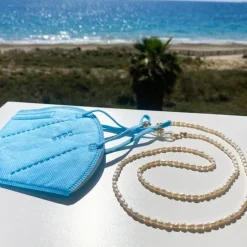 Brillenkette & Maskenkette Real Pearls