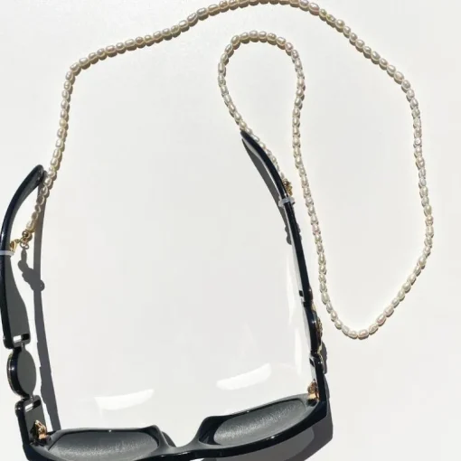 Brillenkette & Maskenkette Real Pearls