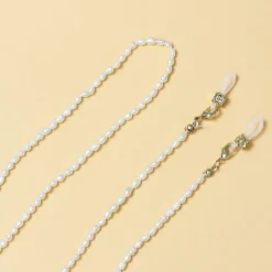 Brillenkette & Maskenkette Real Pearls