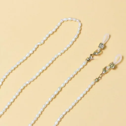 Brillenkette & Maskenkette Real Pearls