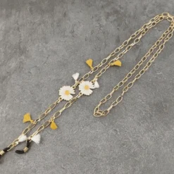 Brillenkette Daisy Flower