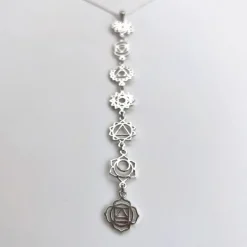 Chakra Kette - Sterling Silber 925