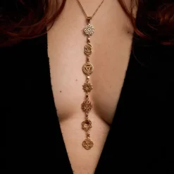 Chakra Kette - Sterling Silber 925
