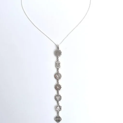 Chakra Kette - Sterling Silber 925