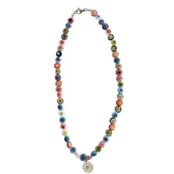 Choker Halskette Flores de Colores