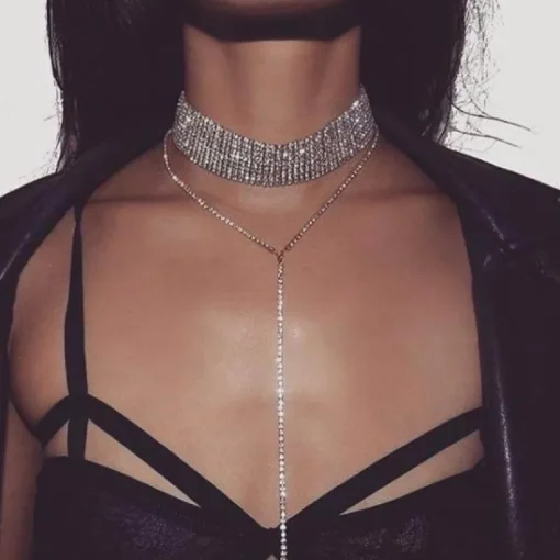 Choker Purpurina
