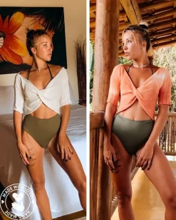 Crochet Crop Shirt Twisted Caraiva
