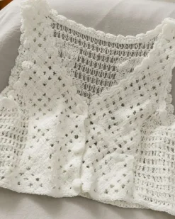 Crochet Crop Top Thea