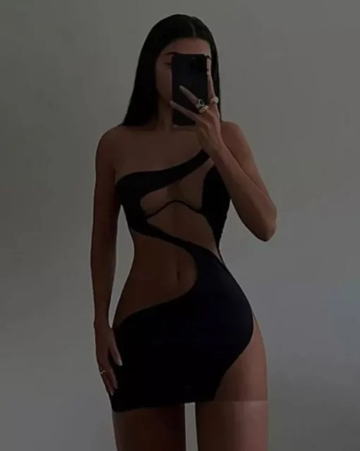 Cut Out Kleid Samara