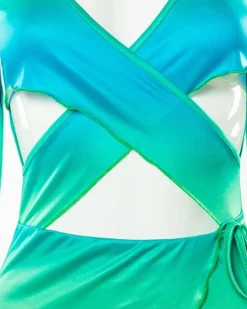 Cut-Out Cross Kleid Kathy