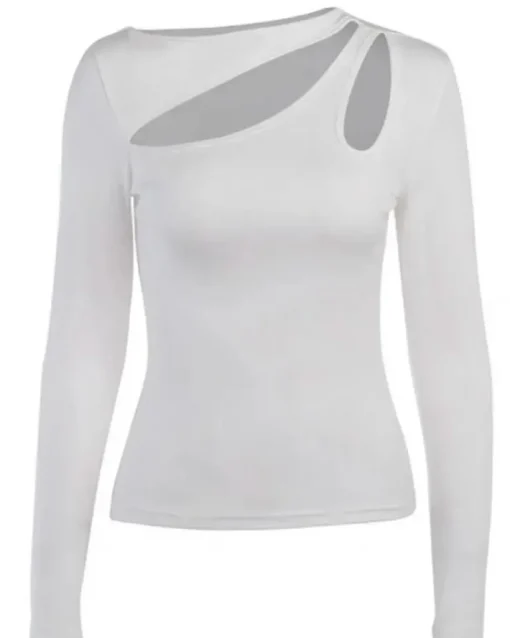 Cut-Out langarm Shirt Malia
