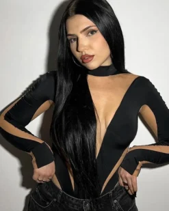 Cut-Out Mesh Body Anaya
