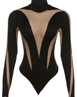 Cut-Out Mesh Body Anaya