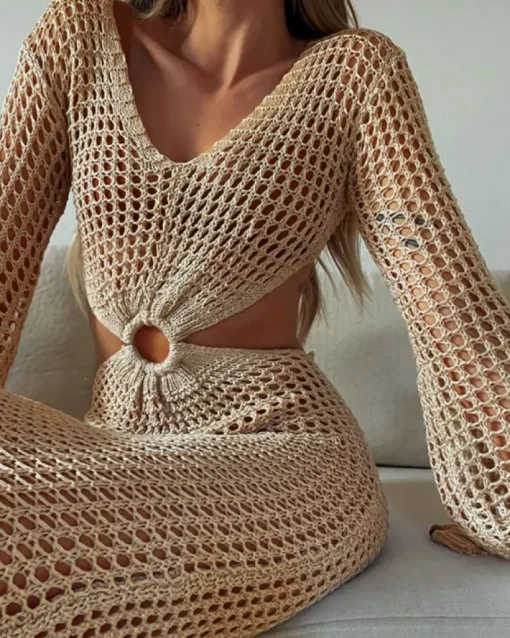 Cut-Out Strickkleid Vanessa