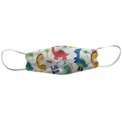 3D Fischform Kindermasken Hello Dino