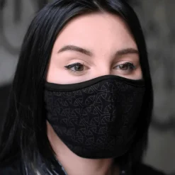 Damen Designer Maske DotsToLines