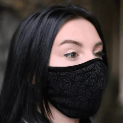 Damen Designer Maske DotsToLines