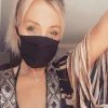 Damen Maske Schwarz Selena