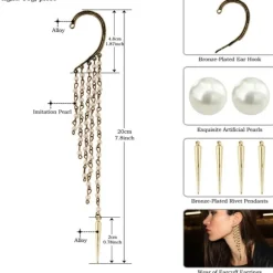 Ear Cuff Perlita