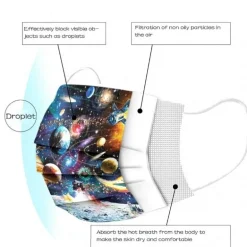 Einweg Kindermasken Universum