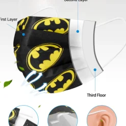 Einwegmasken Hygienemaske Batman