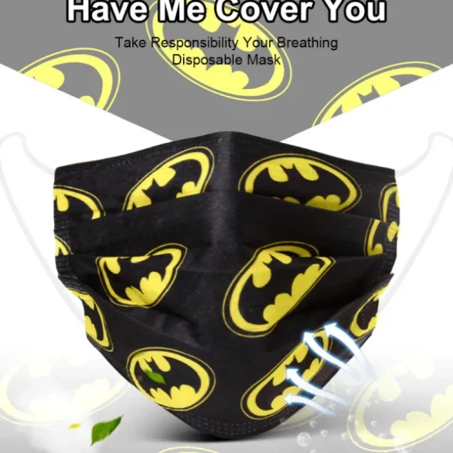 Einwegmasken Hygienemaske Batman
