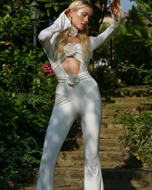 Eleganter Jumpsuit Overall La Rosa