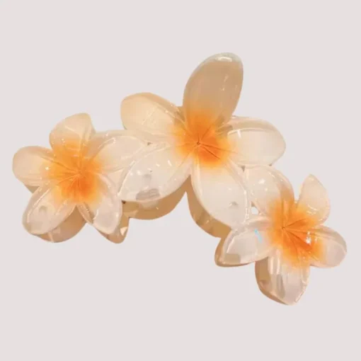 3er Blumen Haarklammer Set Island Bloom
