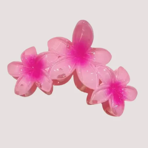 3er Blumen Haarklammer Set Island Bloom