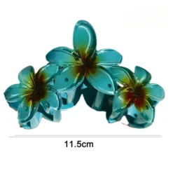3er Blumen Haarklammer Set Island Bloom