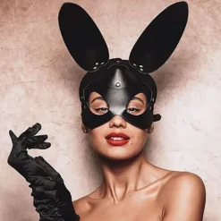 Erotische Bunny Phantasie Maske
