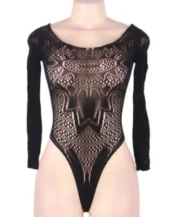 Erotischer Langarm Bodysuit Carlota