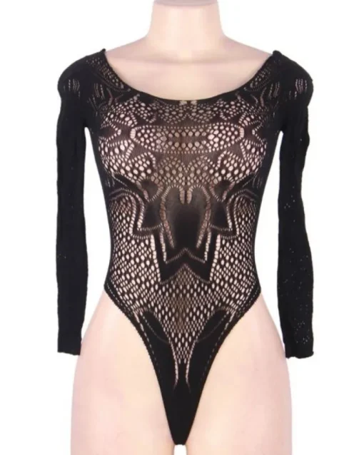 Erotischer Langarm Bodysuit Carlota