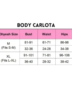 Erotischer Langarm Bodysuit Carlota