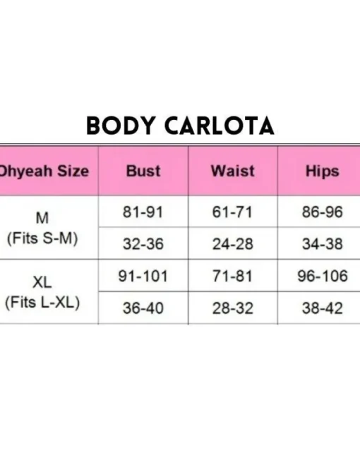 Erotischer Langarm Bodysuit Carlota