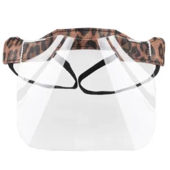 Face Shield | Gesichtsschild Brown Leopard