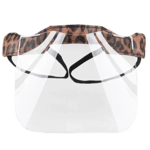 Face Shield | Gesichtsschild Brown Leopard