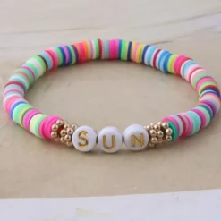 Farbige Armbänder Beach Times