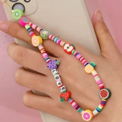 Farbige Handykette Tutti Frutti