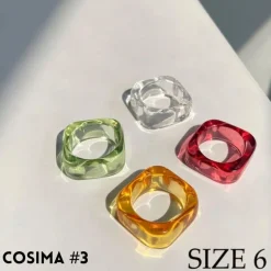 Farbige Ringe Vintage Cosima