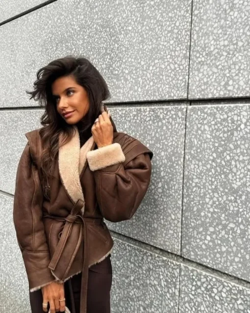 Fashion Kunstleder Jacke Benja