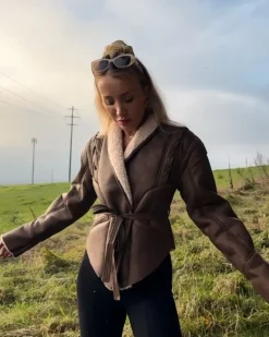 Fashion Kunstleder Jacke Benja