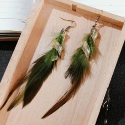 Federschmuck Ohrringe Alvar
