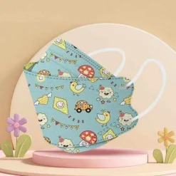 Fisch Form Kinder Schutzmasken Happy Party