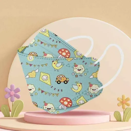 Fisch Form Kinder Schutzmasken Happy Party