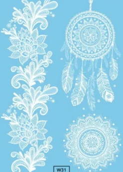 FLASH TATTOO's WHITE