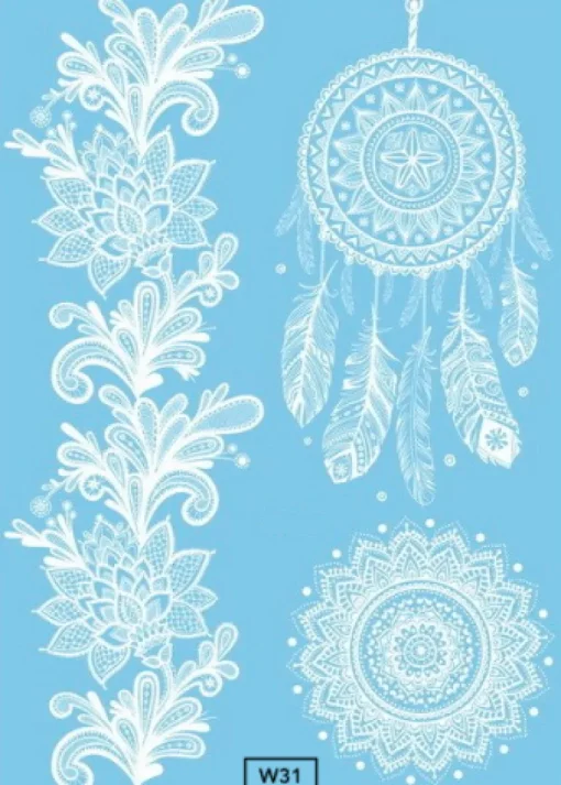 FLASH TATTOO's WHITE
