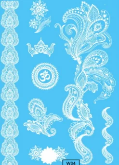 FLASH TATTOO's WHITE